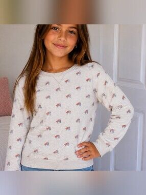 Size 14 Girls Crewcuts Unicorn Sweatshirt